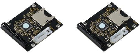 Iyalezirk 2X Scheda Adattatore 3.5 IDE SD 3.5 Pollici 40 Pin IDE Disco Rigido Scheda SD Un IDE 40P Scheda Adattatore di Interfaccia