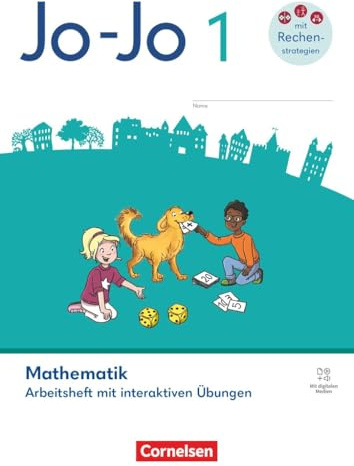 Jo-Jo Mathematik - Allgemeine Ausgabe 2026 - 1. Schuljahr: Arbeitsheft mit interaktiven Übungen