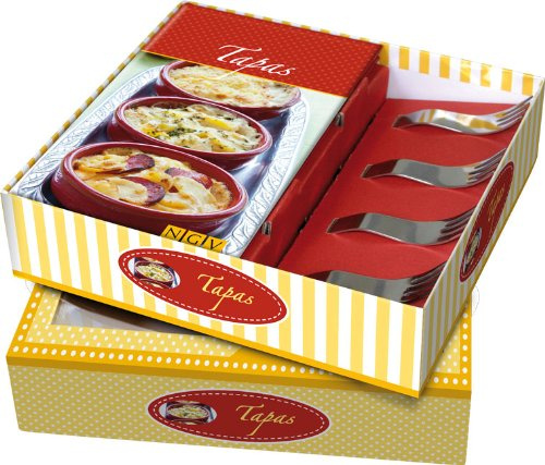 Buch-Box Tapas: Rezeptbuch + 4 Tapasgabeln: Köstliche Tapas