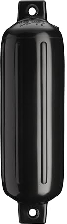 Polyform Herren Twin Eye Fender 5.5 x 19-Black G-3 Doppelaugen-Kotflügel, 14 x 48,3 cm, Schwarz, 5.5 x 19 in