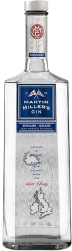 Martin Miller’s Gin Original 70cl 40% ABV Balanced by Icelandic Water | A Distinctive British Gin Crafted for Pure, Balanced Drinks with Exceptional Botanical Precision