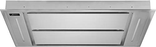 Kaiser EA 1145 Premium Line Deckenhaube 110cm NEUHEIT/Dunstabzugshaube aus Edelstahl/Starker Motor 1250m³/h/Dunstabzugshaube Einbau/Inkluisve Fernbedienung/Abluft/ Umluft/Inkl. Umluftset/