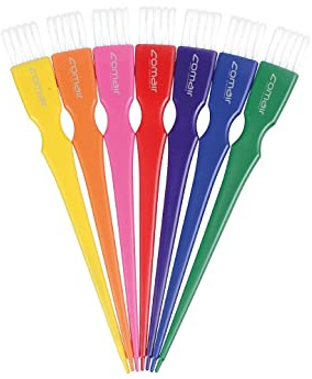 Comair Färbepinselset Rainbow Mini 7tlg. bunt