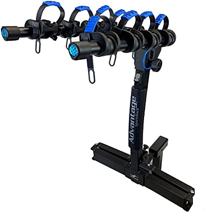 Heininger Advantage SportsRack Glideaway Elite Four Fahrradträger, Schwarz