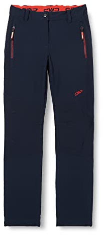 CMP - Pantalone lungo Kid G, Black Blue, 128