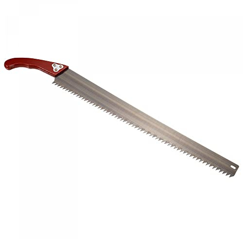 uxcell 24 Inch Pruning Saws, Straight Blade Hand Saw Wood Handle for Camping Garden Wood Tree Branches Trimming