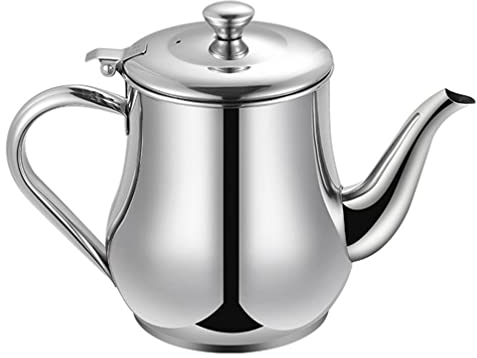 Cabilock Fettbehälter Rostfreier Stahl Speckfett, Ölbehälter mit Feinmaschfilter Edelstahl Fritteuchsen,delstahl Ölfilter Topf Keeper Vielseitiges Öl r Küche Lagerung Braten,18oz