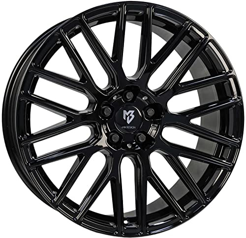 MB Design Felge KV4 8.5Jx19 ET33 5x120 Glanzschwarz kompatibel mit BMW 1 2 3 4 5 6 X1 X3 X4 Z3 Z4