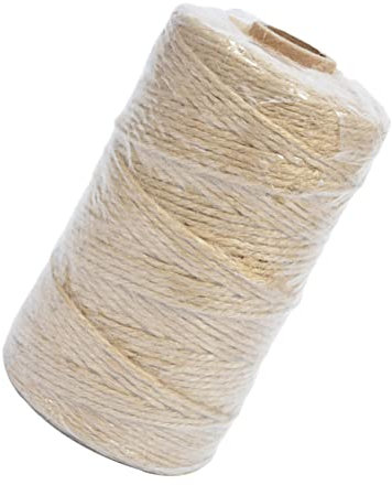 jojofuny 3rollos Cuerda De Yute Natural De Metros para Manualidades y Jardinería para Decoración y Proyectos
