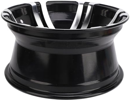 CHICIRIS Buje de Rueda ATV de 12 Pulgadas, Llanta de Rueda ATV de Aleación de Aluminio de Alta Resistencia, Reemplazo para Vehículo Todoterreno Quad Bike Go Kart (Rueda Delantera)