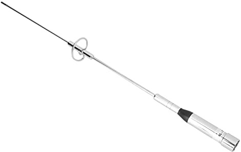 Antena de Radioaficionado Móvil para Automóvil UHF VHF Banda Dual Alta Ganancia con Conector PL259 Fortalecimiento Señal Máximo