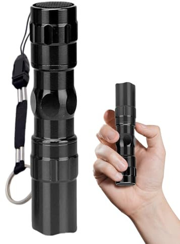 Petite lampe de poche lumineuse – lampe torche puissante | Lumière forte, lumières Led portatives, lampes de poche étanches et haute puissance en alliage d'aluminium pour le Camping, l'extérieur