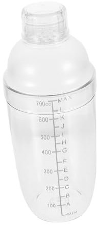 Vaso Mezclador de Cócteles Transparente 700ml de Plástico