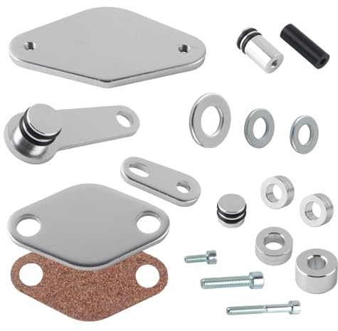 FortuneGlobe Kit valvola EGR per motori diesel B47 2.0L,F20, F21 LCI, F22, F23, F30, F31, F34, F32, F33, F36, F10, F11 LCI, G11, G12, F25, F26 con compatibile guarnizione valvola EGR sostituzione sopp