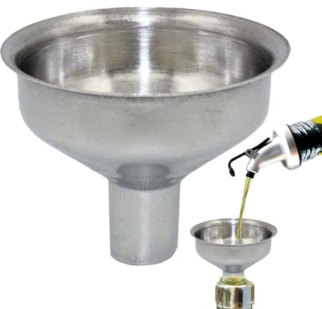 Imbuti per uso in cucina | Set di imbuti in acciaio inossidabile per