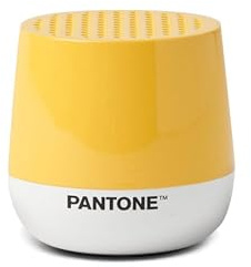Lexon Mini altoparlante Bluetooth portatile MINO+, microfono a mani libere e attivazione selfie, ricaricabile senza fili per PC e smartphone (Mimosa)