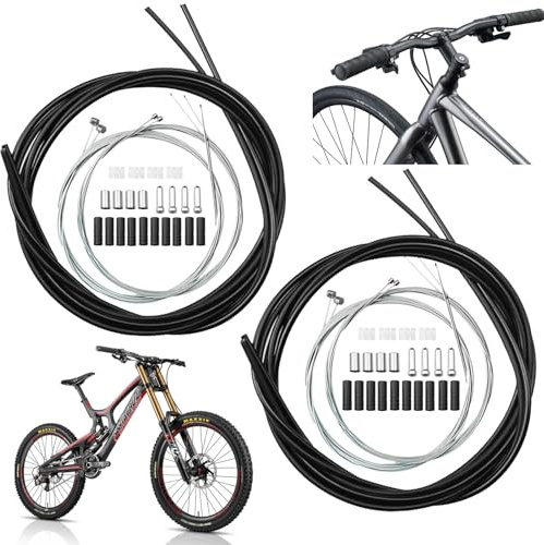 Cavi Freno per Bicicletta, Cavi per Cambio Bici Universale Guaine e Accessori per Biciclette, per Bici Da MTB e Bici Comune, Bici da Corsa de Ricambi e Accessori per Bicicletta