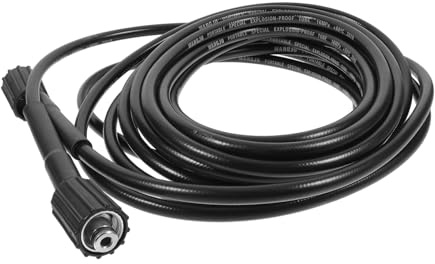 BESTonZON Manguera De Limpieza De Pvc Para Hidrolavadora Jardín 9 Metros Alta Presión Resistente Intemperie y Abrasión Conexión Rápida Para Uso Exterior