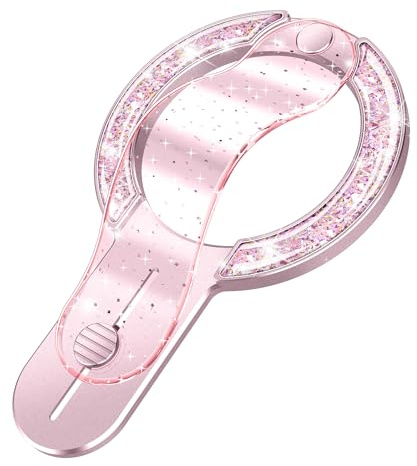 GripMate for MagSafe Phone Grip for iPhone, Glitter Pink