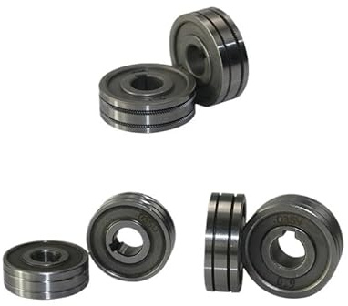 Vorschubwalze für Schweißdraht WeldingWire Feeder UVK Rad Roller 0,8mm 1,0mm 1,2mm Doppel Größe(0.6MM-0.8MM-K)