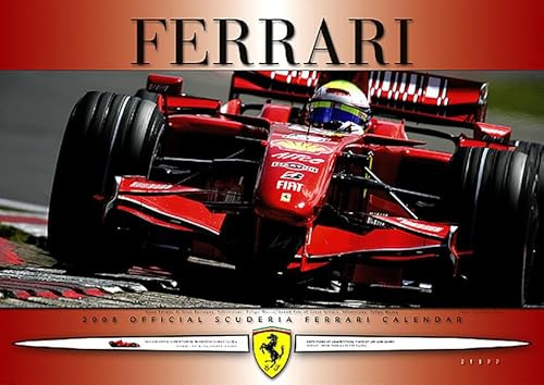 Der offizielle Ferrari Formel 1 Kalender 2008 »Rosso Corsa«