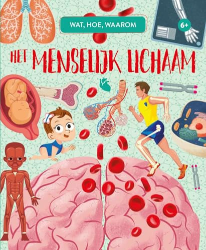 Het menselijk lichaam: Met poster 50 x 70 cm (Wat, hoe, waarom?)