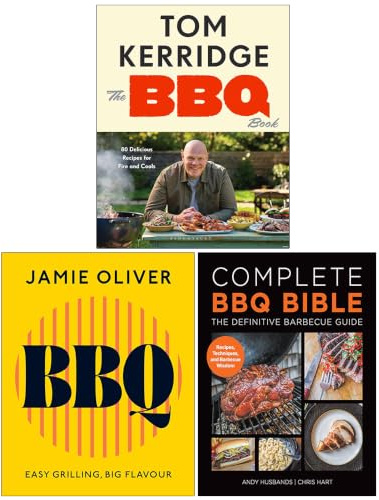 The BBQ Book, BBQ Easy Grilling Big Flavour & Complete BBQ BIBLE The Definitive Barbecue Guide 3 Books Collection Set