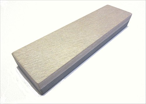 Belgischer Brocken pietra giallo per affilare 150x40 mm. Pietra per affilare finemente lame, strumenti chirurgici, rasoi