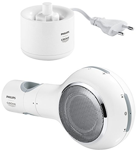 GROHE Aquatunes | BADACCESSOIRES - Bluetooth DUSCHLAUTSPRECHER | wasserdicht, mit Induktion-Ladestation | 26268LV0
