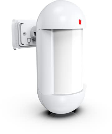 Safe2Home Bewegungsmelder Tierimmun bis 25kg für Funk Alarmanlage Serie SP110 / SP210 / Basic - LTE WiFi Alarmsystem - kabellose Infrarot Bewegungserkennung Reichweite 8m, Erfassungswinkel 110°