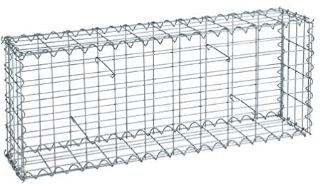 Spiral Steingabionen, Gabione, Steinkorb, Wand, Drahtkorb, Mauer (1 Stück 100x40x20 cm)