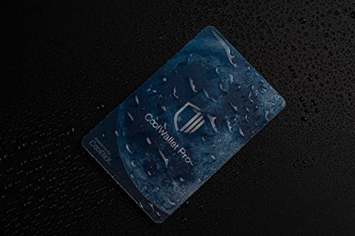 CoolWallet Pro - Krypto-Hardware-Wallet mit NFT- und MetaMask-Unterstützung, Bluetooth, drahtlos, Aufbewahrung von Kryptowährung, BTC, Bitcoin, ETH, Ethereum, XRP, USDT, ERC20-Token, BEP20-Token