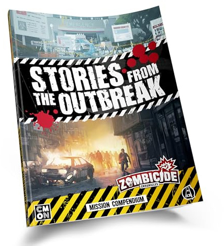 CMON Zombicide Chronicles Das Rollenspiel-Mission Compendium Strategie Kooperatives Spiel, 2 Spieler, Ab 14 Jahren, Karton, Standardausgabe