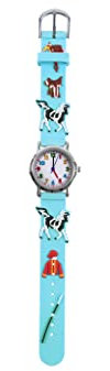 Kinderuhr 3D Pferde türkis - bb-Klostermann 21538 - Armbanduhr Motivuhr Quarz-Uhrwerk