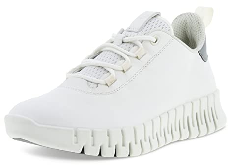 ECCO GRUUV DamenShoe, WHITE/LIGHT GREY, 41 EU