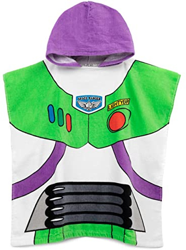 Disney Toy Story Buzz Lightyear Asciugamano Poncho Bambini Nuoto Telo da bagno One Size