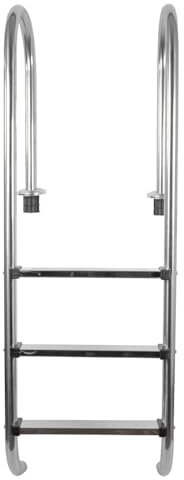 Evolution 3E Einbauleiter eng 3-stufig V2A Edelstahl Pool Handlauf