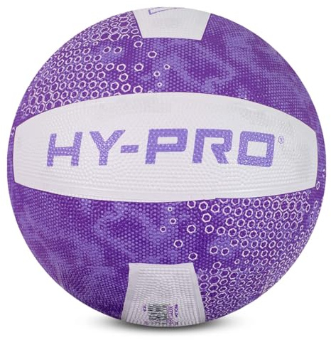Hy-Pro Nova Netball Size 5 – with Enhanced Grip & Stylish Design, Durable Size 5 Netball Ball for All Ages & Skill Levels - Great Sports Gifts, Outdoor Game Practice Equipment & Beach Day Activity