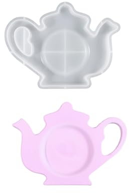 Teteras resistentes Vajilla Molde de silicona. Molde de silicona resistente para hacer teteras individuales Vajilla Posavasos