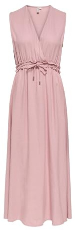 Onlgoa SL Linen Bl Long Dress CC Pnt, Lilla Burnished, L
