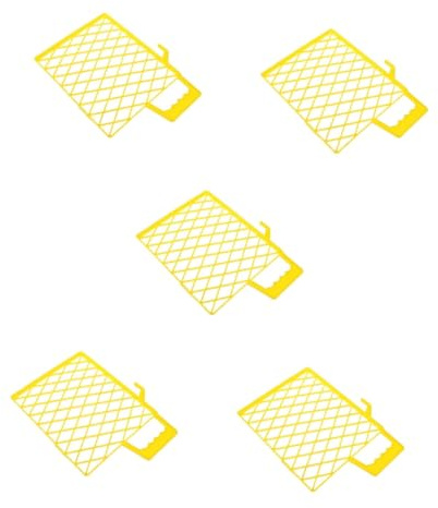 Tofficu 5pcs Paint Scuttle Liners Paint Pan Strainer Plastic Roller Pad Holder Tray