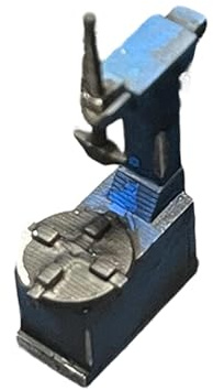 Oshhni Accessoire miniature en résine peinte à la main, à l'échelle 1/64, pour la simulation d'outils de garage automobile, idéal pour les dioramas, Bleu