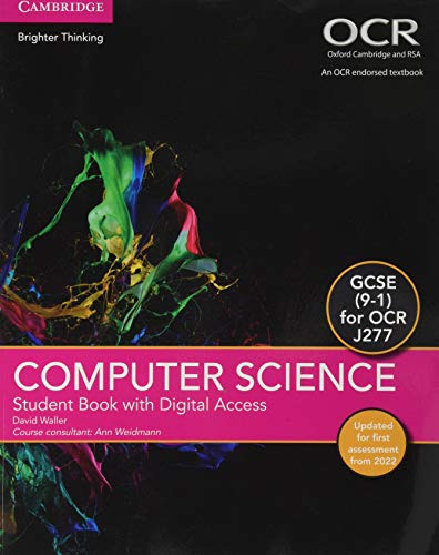 GCSE Computer Science for OCR Student Book with Digital Access (2 Years) Updated Edition (GCSE Computing OCR)