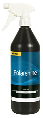 Mirka Politur Polarshine Liquid Wax 1000 ml Flüssigwachs | Flüssigwachs zur Versiegelung polierter Oberflächen silikonfrei für langanhaltenden Schutz und Hochglanz