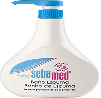 Sebamed Baby Baño Espuma 500 ml – Espuma de baño suave sin jabón para la spel känslig och delicada del bebé, indicada para uso diario
