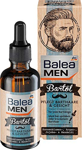 Balea Men - Aceite para barba (50 ml, certificado Öko-Tex, edición 5/2017)