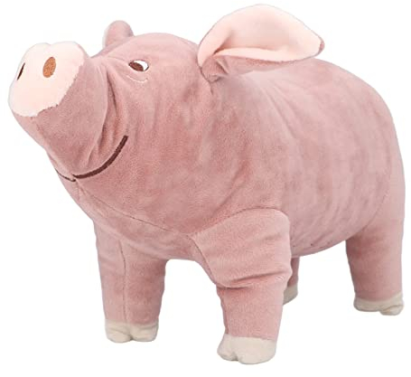 Kuscheliges Schwein Plüsch-Kissen | Weiches und bequemes Stofftier Zuhause, Büro und Reisen Kinder und Erwachsene 39,9 cm