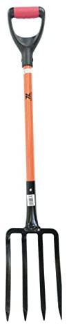 Zeluga 10-151 Fiberglass D-Grip Four-Tine Spading and Roofing Fork