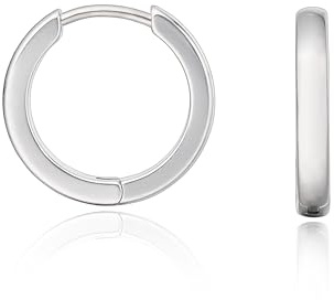 Limerencia Titan Creolen Ohrringe für Damen Herren, G23 Medizinische Hypoallergen Hoop Ohrringe, 8-12 MM Ohrringe für Empfindliche Ohren Mode Damenschmuck