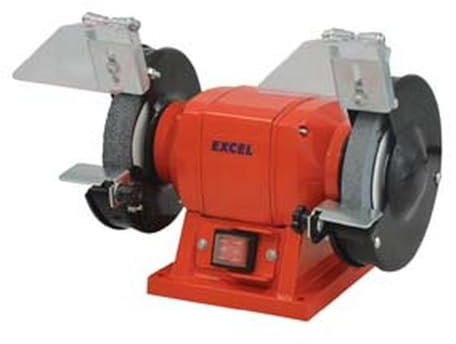1PEZZO SMERIGLIATRICE DA BANCO DOPPIA MOLE ? MM.150 150W